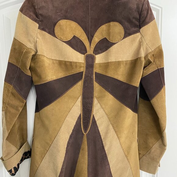 Dolce & Gabbana Jackets & Blazers - Dolce & Gabbana Suede Butterfly Blazer- Vintage